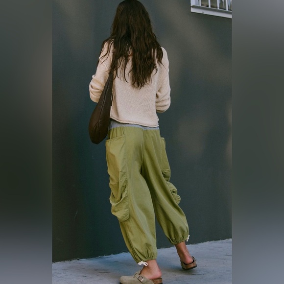 NWT Free People X Free-est Heather Pants ~Snakeskin Combo~ - Picture 2 of 4